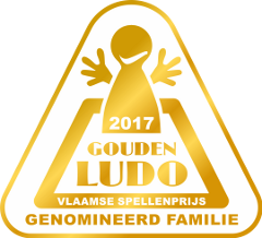 Genomineerd Gouden Ludo 2017 in de categorie 'familiespellen'