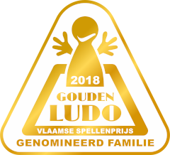 Genomineerd Gouden Ludo 2018 in de categorie 'familiespellen'